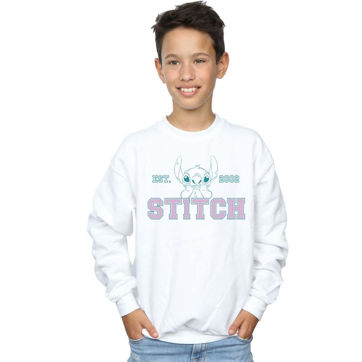 Disney  Lilo And Stitch Collegial Pastel Sweatshirt 