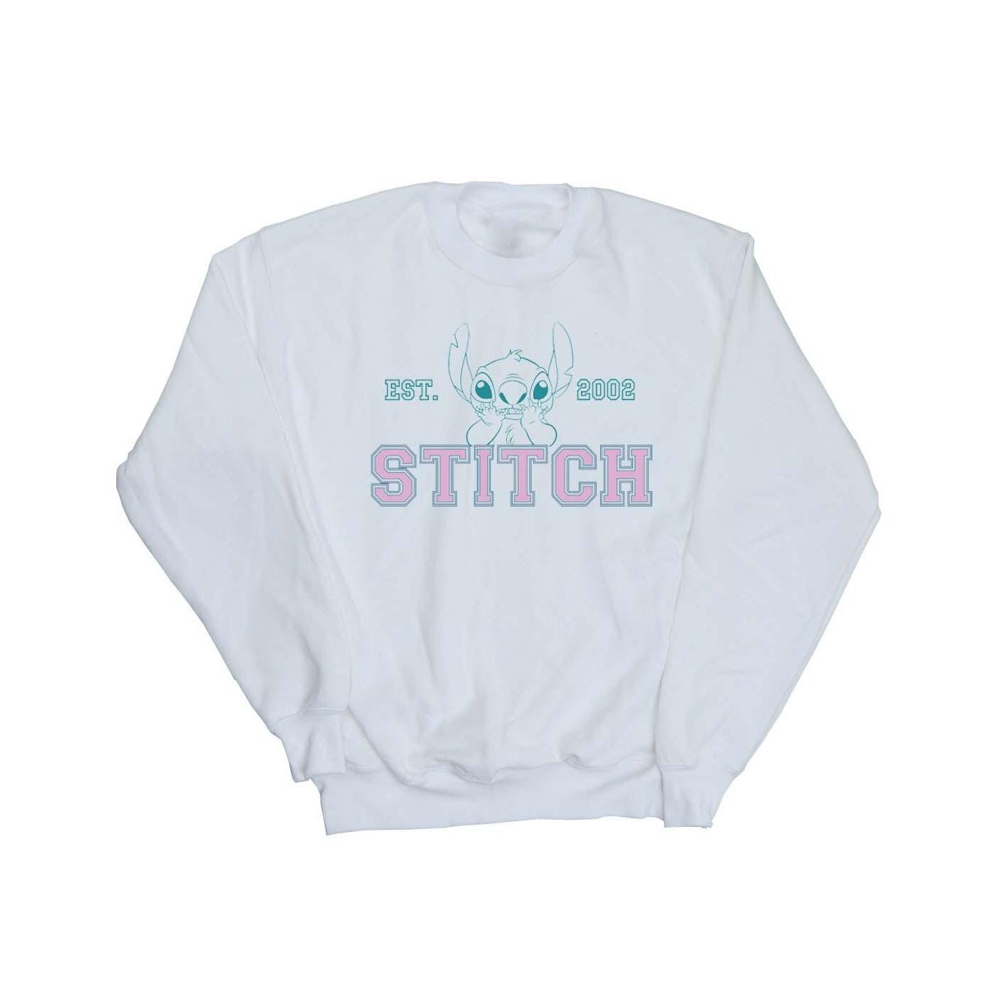 Disney  Lilo And Stitch Collegial Pastel Sweatshirt 