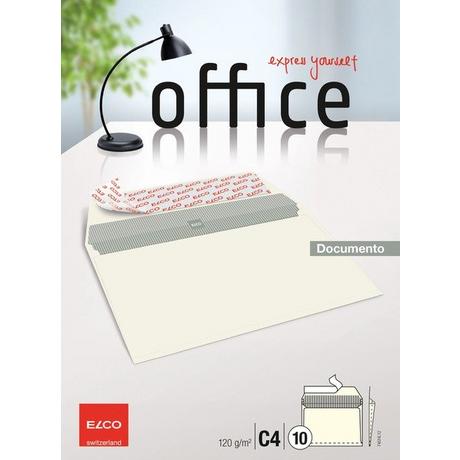 elco ELCO Couvert Office C4 74516.12 120g, beige, Klebung 10 Stk.  