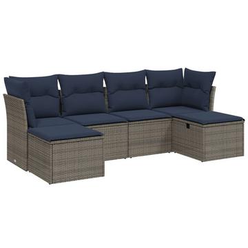Garten sofagarnitur poly-rattan
