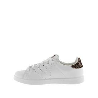 Victoria  sneakers piel & glitter 