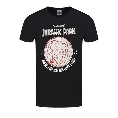 Jurassic Park  Tshirt SURVIVED 
