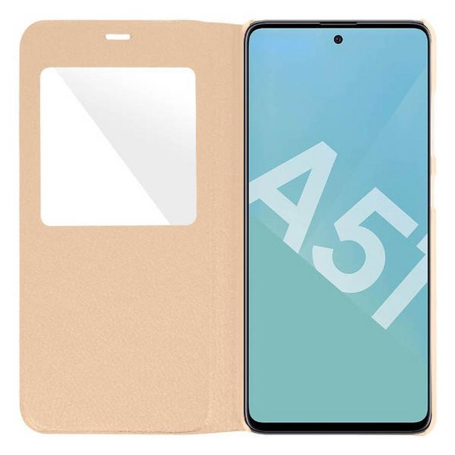 Avizar  Flip View Cover Galaxy A51 Gold 