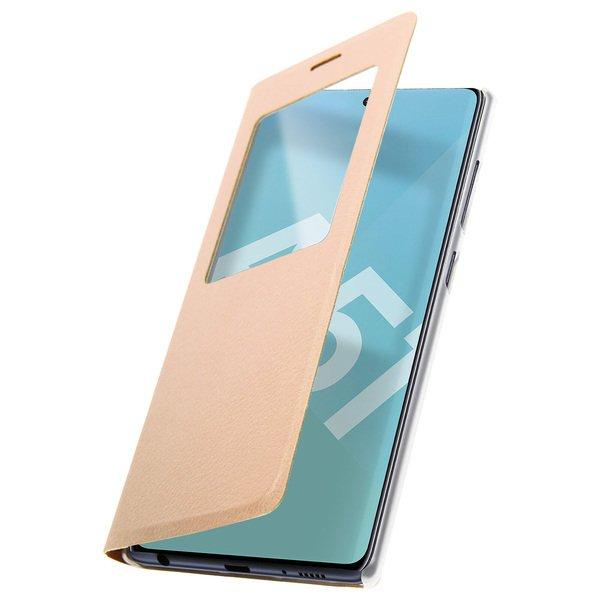 Avizar  Samsung Étui Sview Galaxy A51 Or 