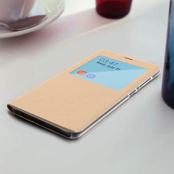 Avizar  Samsung Étui Sview Galaxy A51 Or 