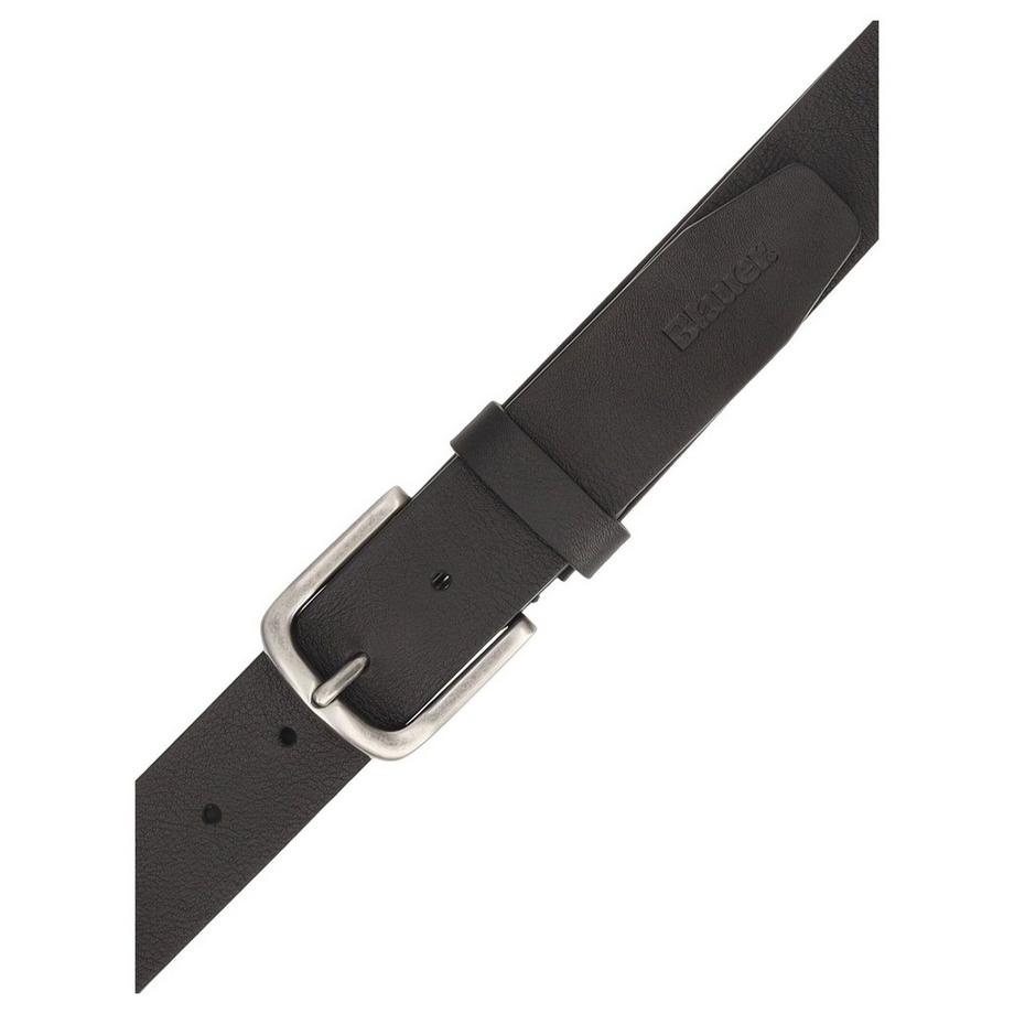 Blauer Ceinture en cuir avec boucle antique  