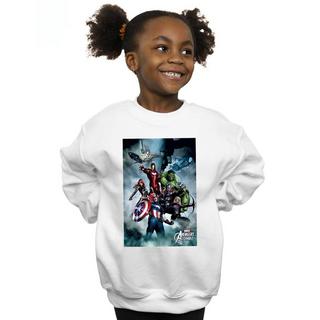 MARVEL  Avengers Team Montage Sweatshirt 