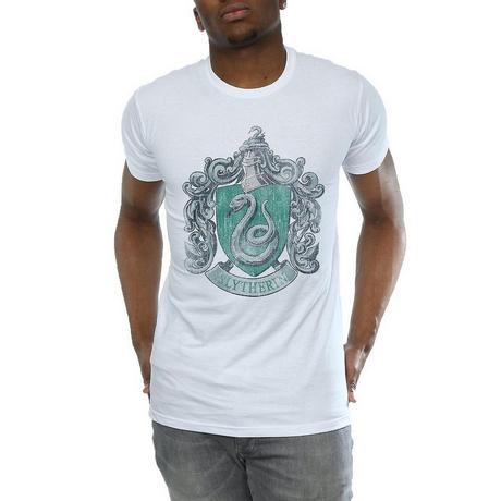 Harry Potter Slytherin Wappen Kurzarm T-Shirt  