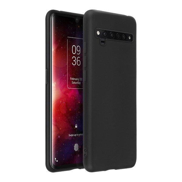 Avizar  Coque TCL 10 Pro fine en Silicone Noir 