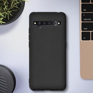 Avizar  Coque TCL 10 Pro fine en Silicone Noir 