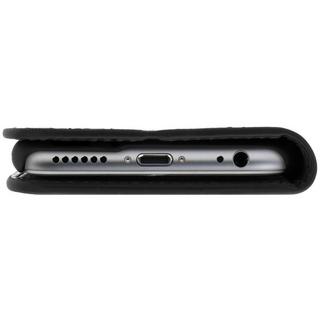 Avizar  Etui simili cuir Noir iPhone 6 et 6s 