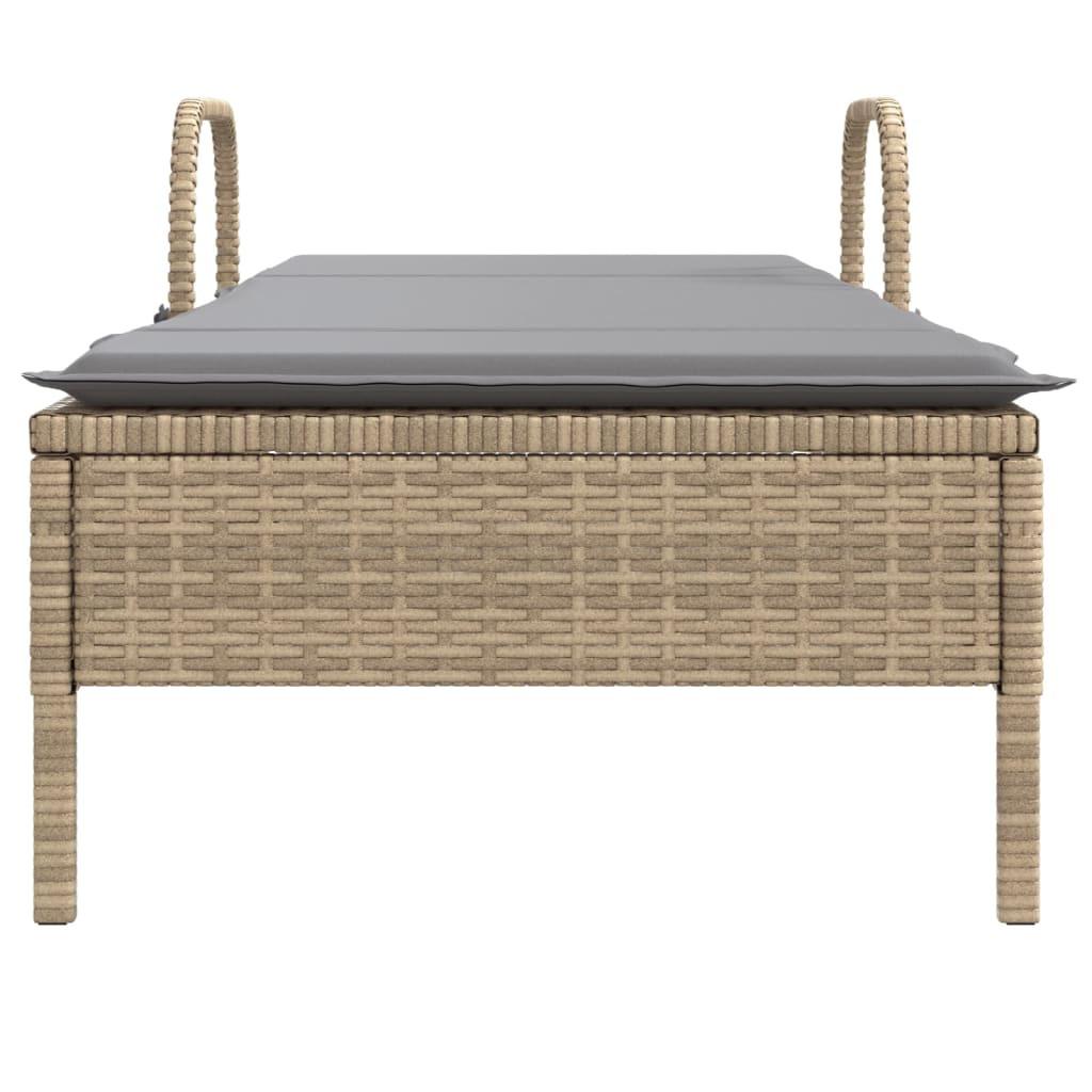 VidaXL Sonnenliege poly-rattan  