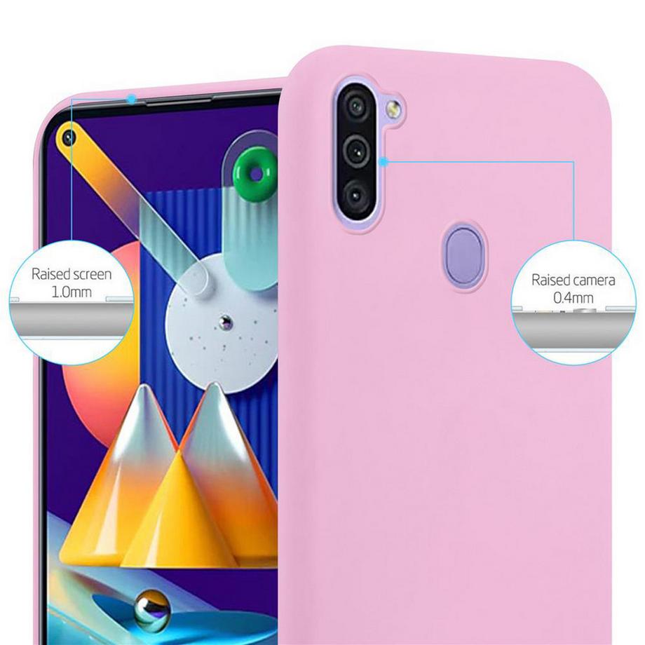 Cadorabo  Hülle für Samsung Galaxy A11  M11 TPU Silikon Candy 