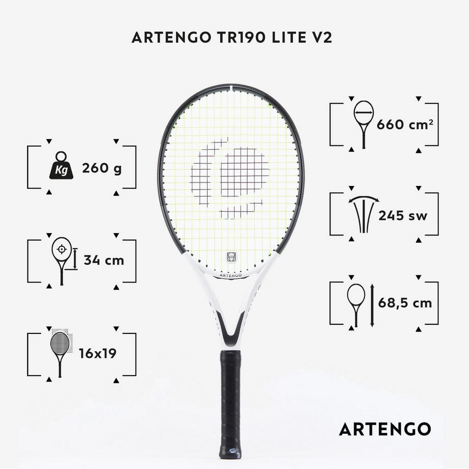 ARTENGO  Raquette de tennis - TR 190 LITE 