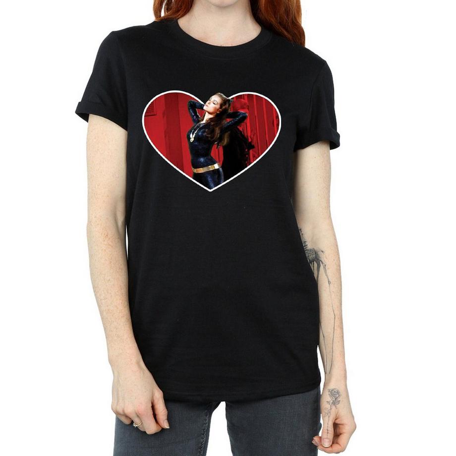 DC COMICS Batman Catwoman Coeur T-Shirt  
