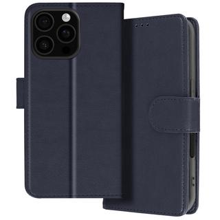 Avizar  Étui Clapet iPhone 16 Pro Max Bleu Nuit 