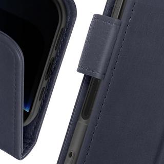 Avizar  Étui Clapet iPhone 16 Pro Max Bleu Nuit 