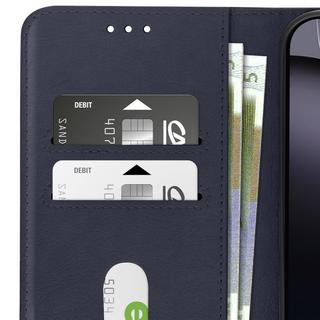 Avizar  Étui Clapet iPhone 16 Pro Max Bleu Nuit 