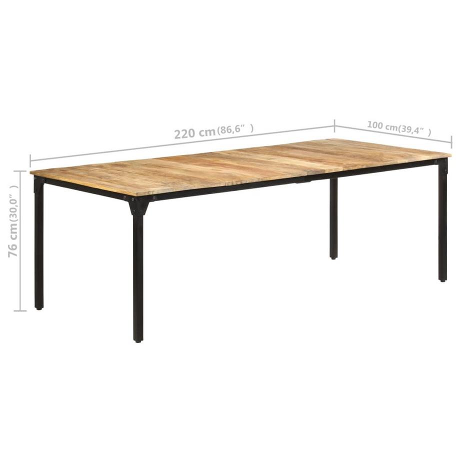 VidaXL Esstisch holz  