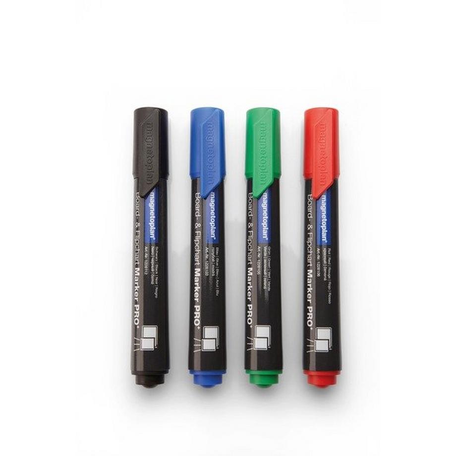 MAGNETOPLAN Kombimarker Pro+ 12281 Farben assort. 4 Stk.