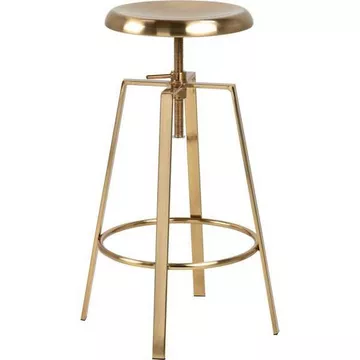 Barhocker Gans Metall gold
