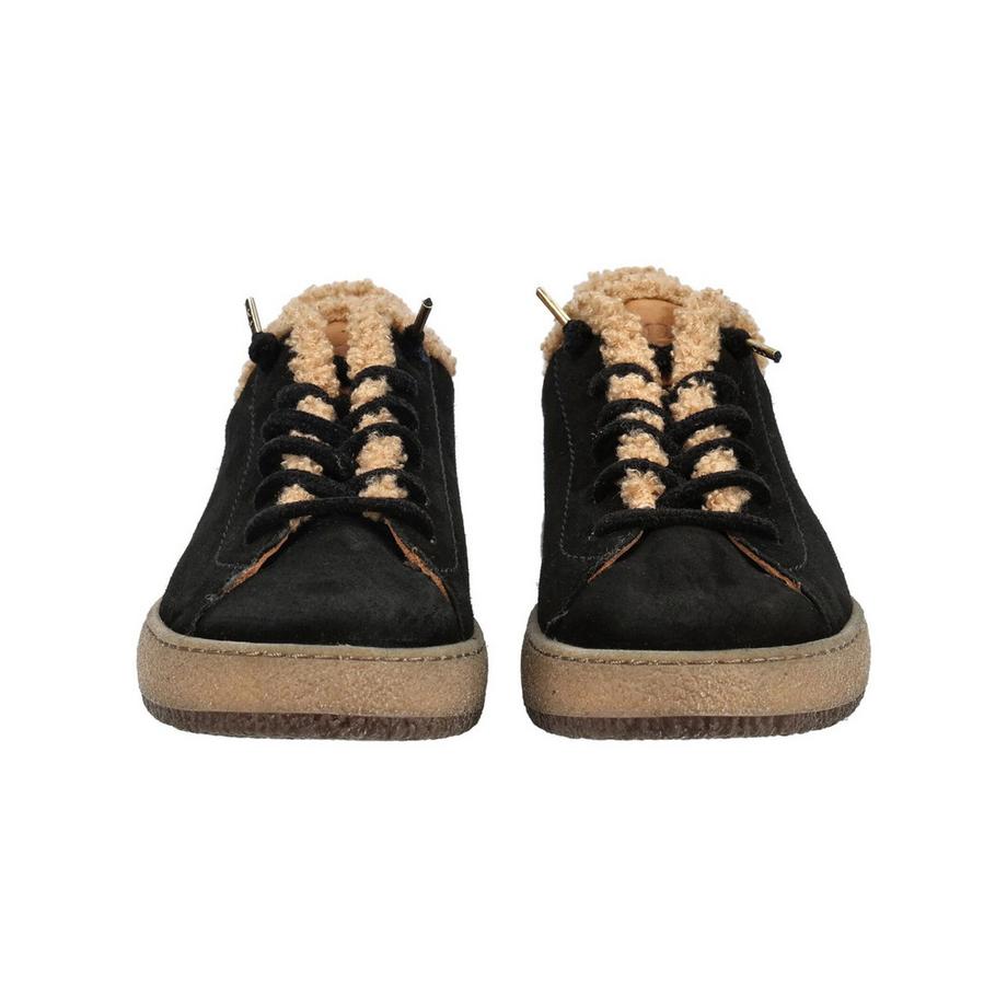 Paul Green Sneaker in camoscio con fodera in pelliccia sintetica  