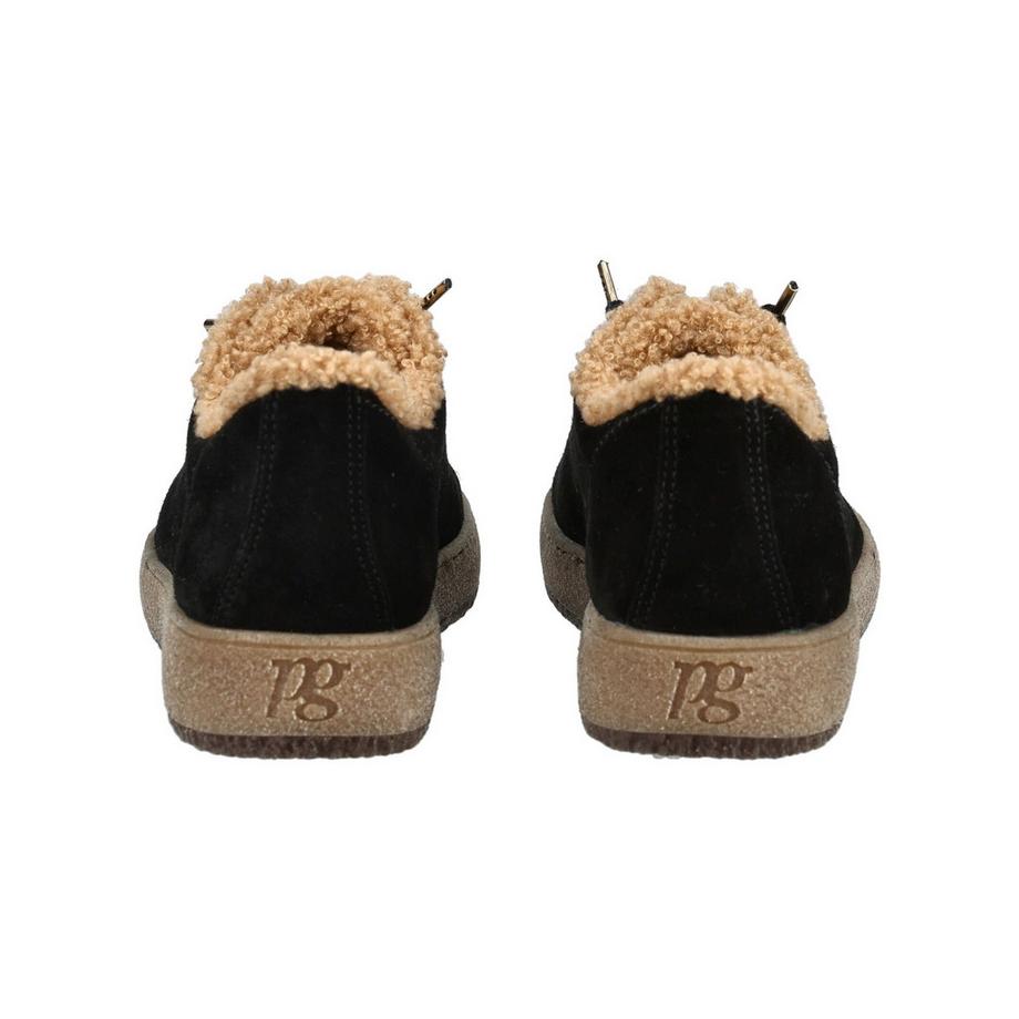 Paul Green Sneaker in camoscio con fodera in pelliccia sintetica  