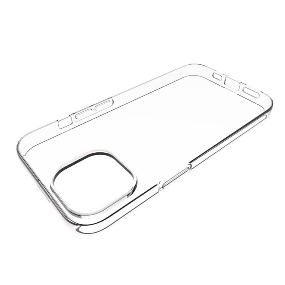 Cover-Discount  iPhone 15 Plus - Silikon Gummi Case Transparent 