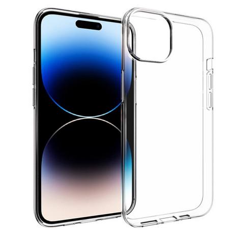 Cover-Discount  iPhone 15 Plus - Brillante Coque en silicone transparent 