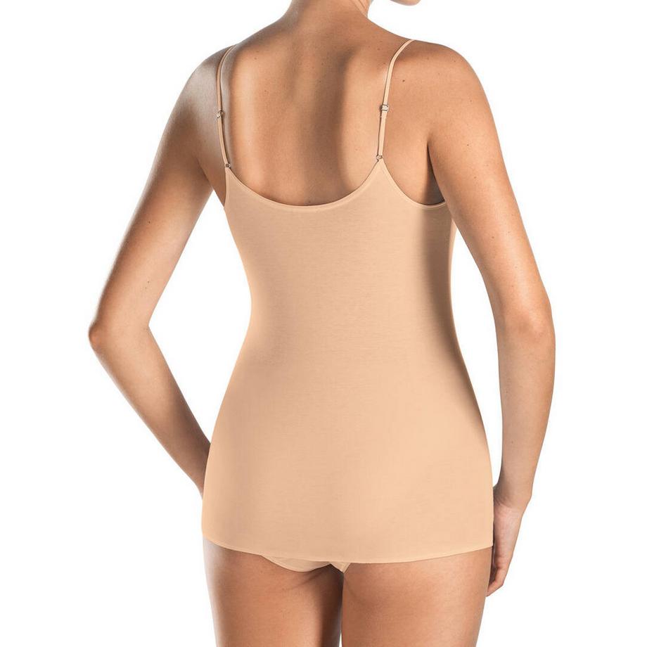HANRO Cotone Seamless Spaghetti Top  