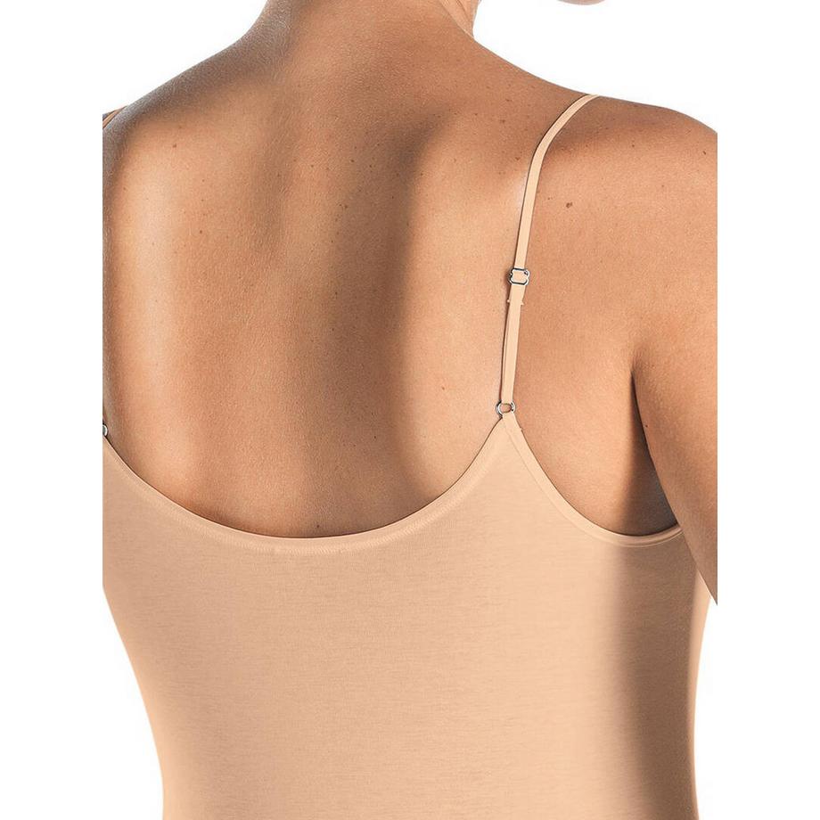 HANRO Cotone Seamless Spaghetti Top  