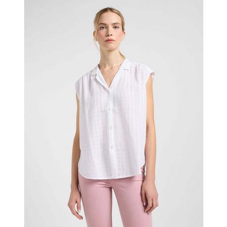 Lee Kurzarm Bluse Kariert  