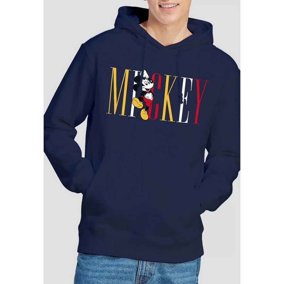 Disney Mickey Mouse Bedruckter Kapuzenpullover  