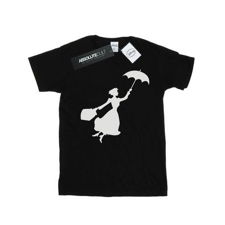 Disney Mary Poppins Silhouette T-Shirt Stampata  