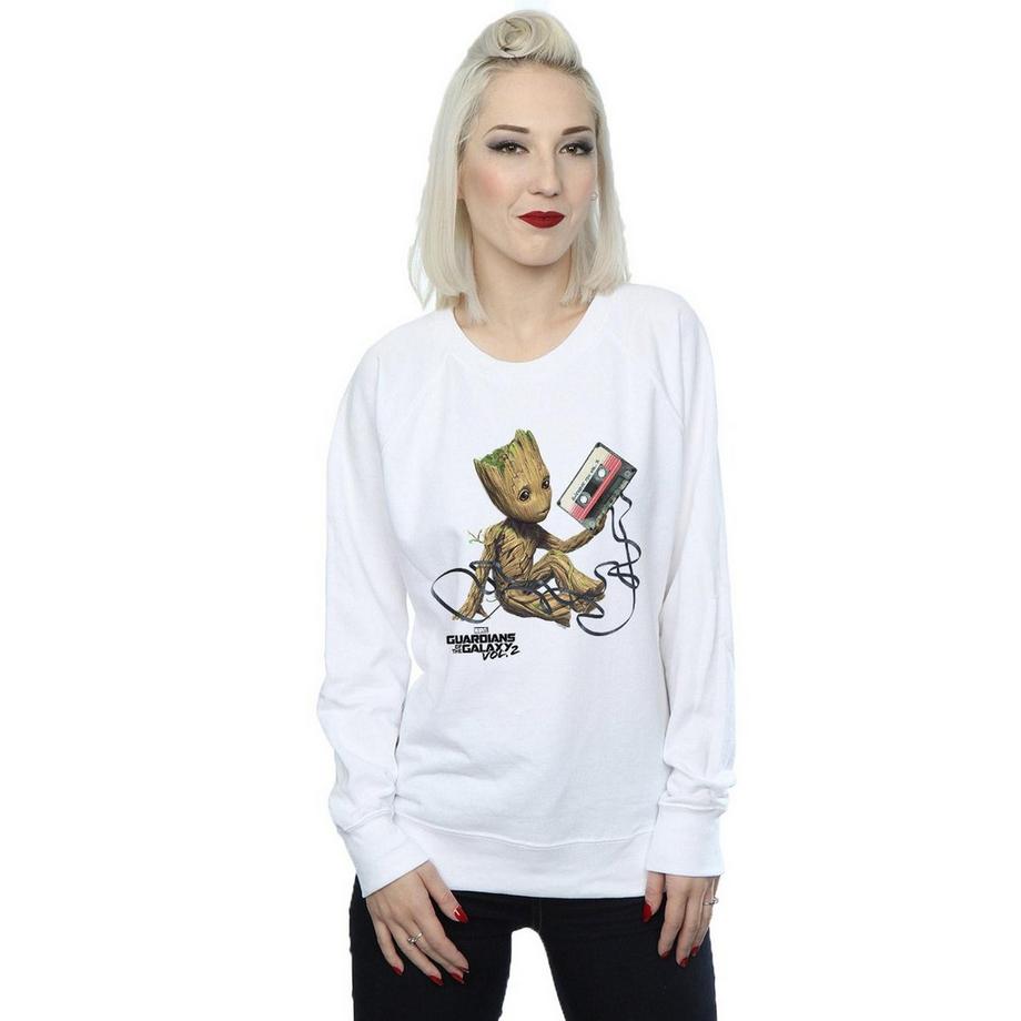 MARVEL Guardians Of The Galaxy Grafikdruck Sweatshirt  