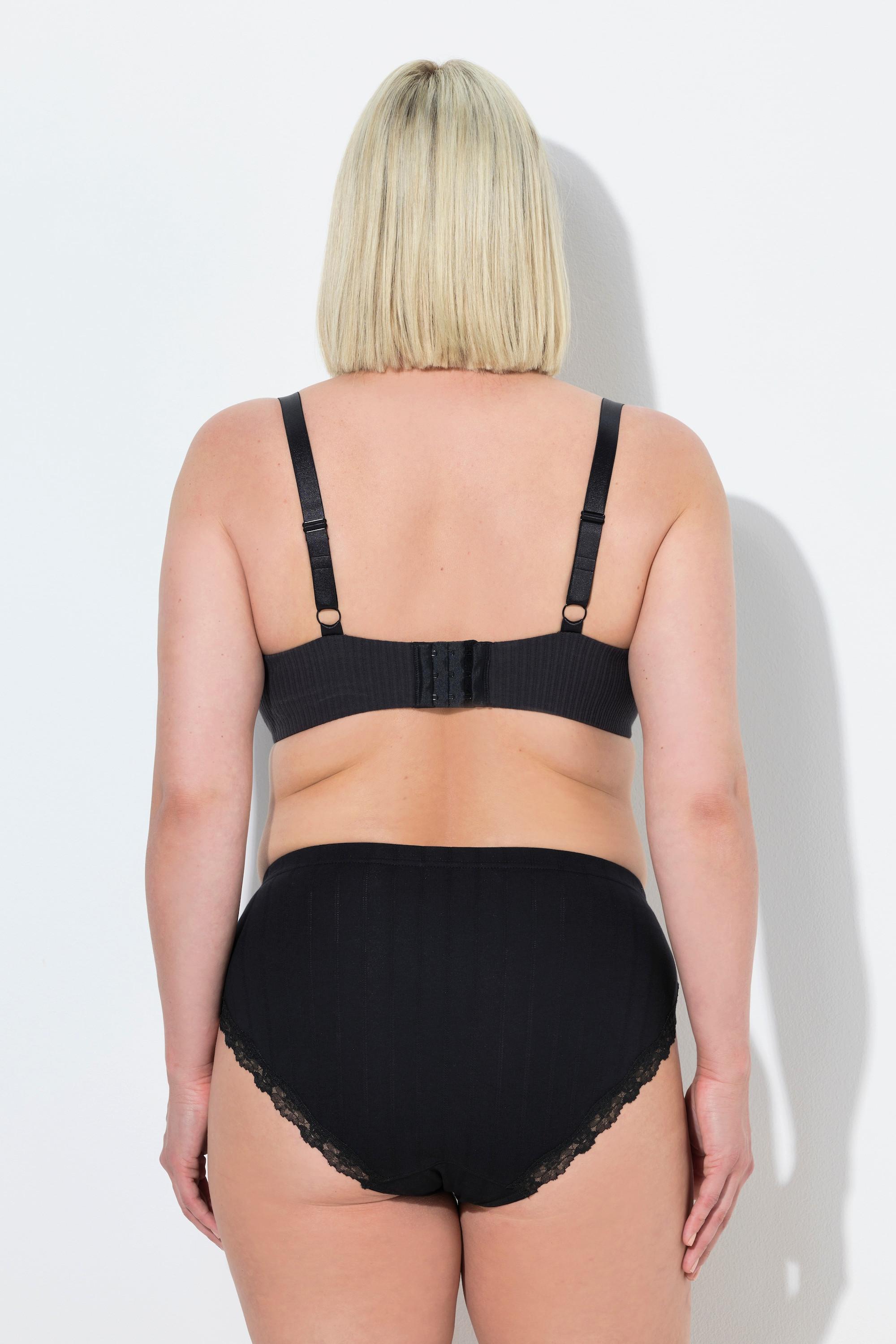 Ulla Popken Soutien-gorge balconnet Coques souples Ajour  