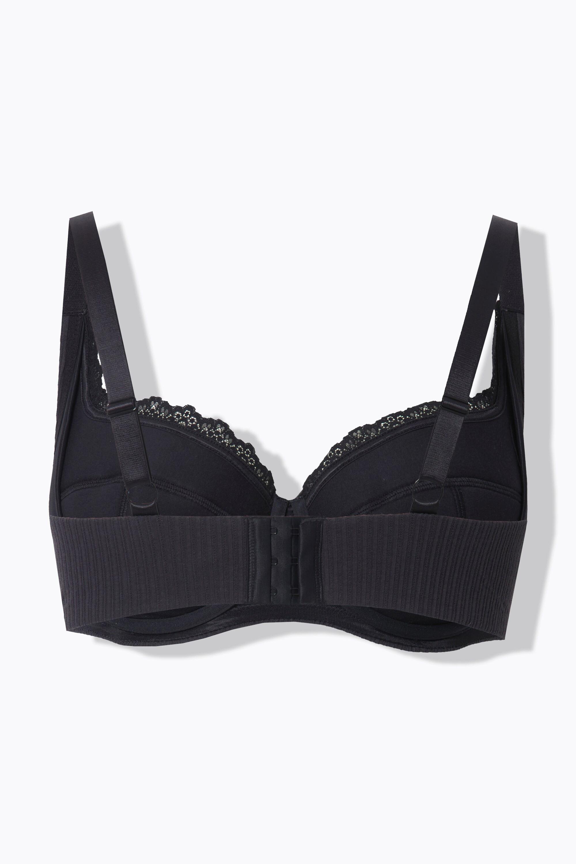 Ulla Popken Soutien-gorge balconnet Coques souples Ajour  