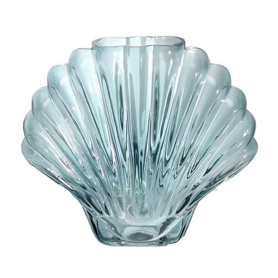 Vase Coquillage Bleu