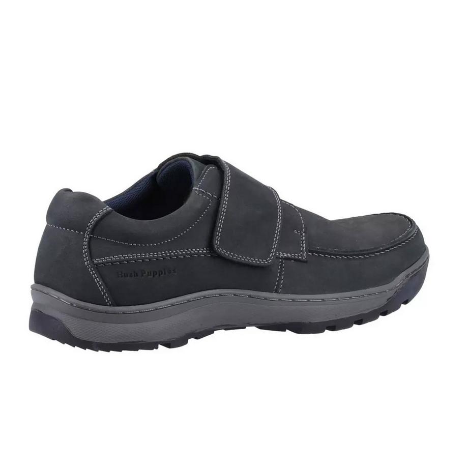 Hush Puppies Chaussures Casper en Cuir avec Fermeture à Scratch  