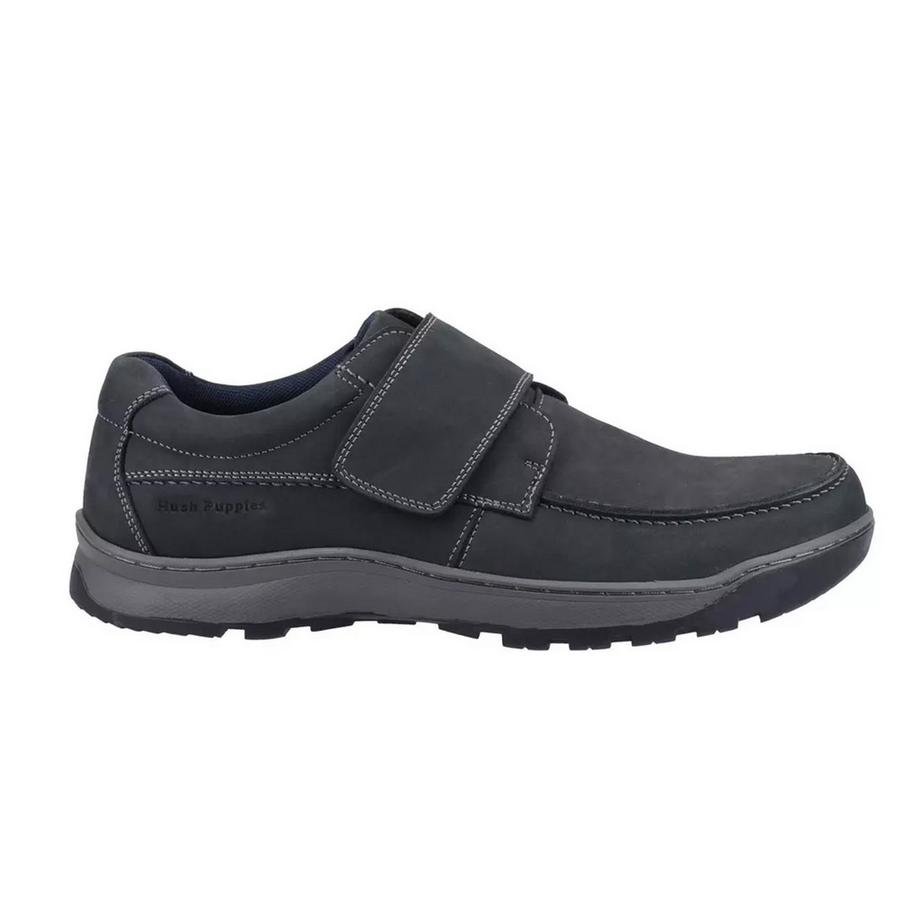 Hush Puppies Chaussures Casper en Cuir avec Fermeture à Scratch  