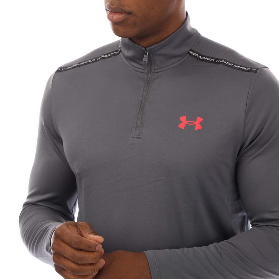 UNDER ARMOUR Tech Oberteil  ,mit Kurzem Reißverschluss  
