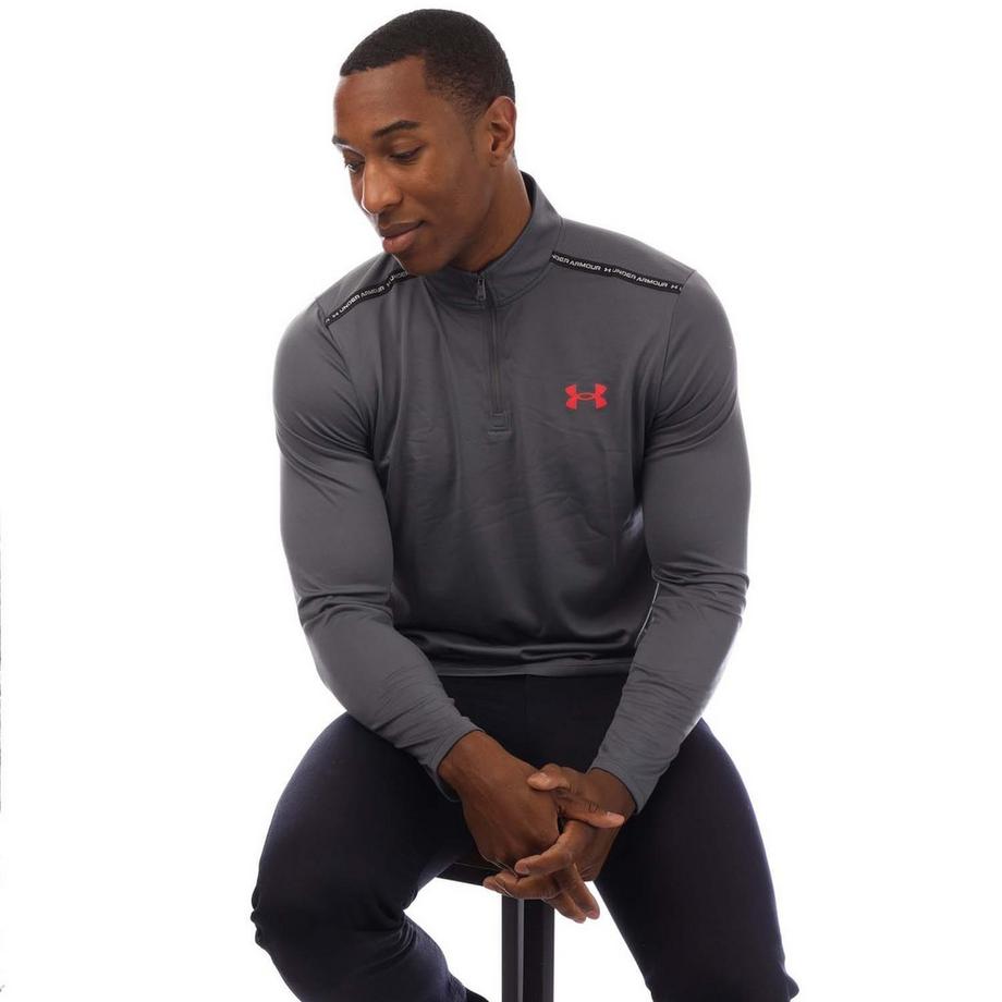 UNDER ARMOUR Tech Oberteil  ,mit Kurzem Reißverschluss  