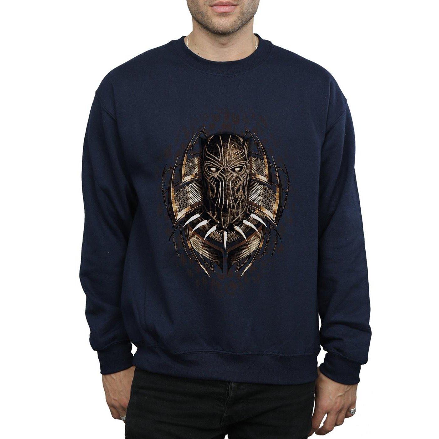 MARVEL Black Panther Mask Sweatshirt  