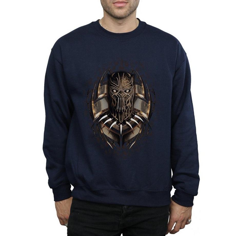 MARVEL Black Panther Mask Sweatshirt  