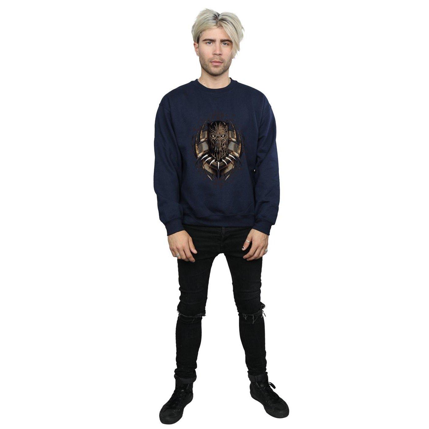 MARVEL Black Panther Mask Sweatshirt  