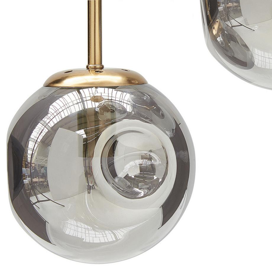 Beliani Lampe suspension en Verre  RALFES  