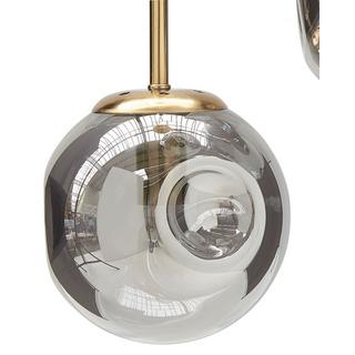 Beliani Lampe suspension en Verre Moderne RALFES  