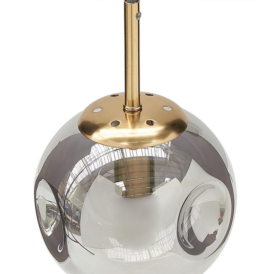 Beliani Lampe suspension en Verre  RALFES  