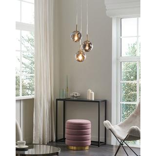 Beliani Lampe suspension en Verre Moderne RALFES  