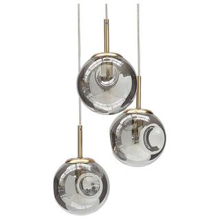 Beliani Lampe suspension en Verre Moderne RALFES  